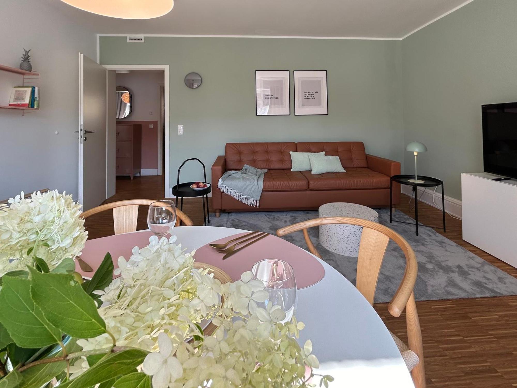 Neues Trendy Appartement In Hanovre Extérieur photo