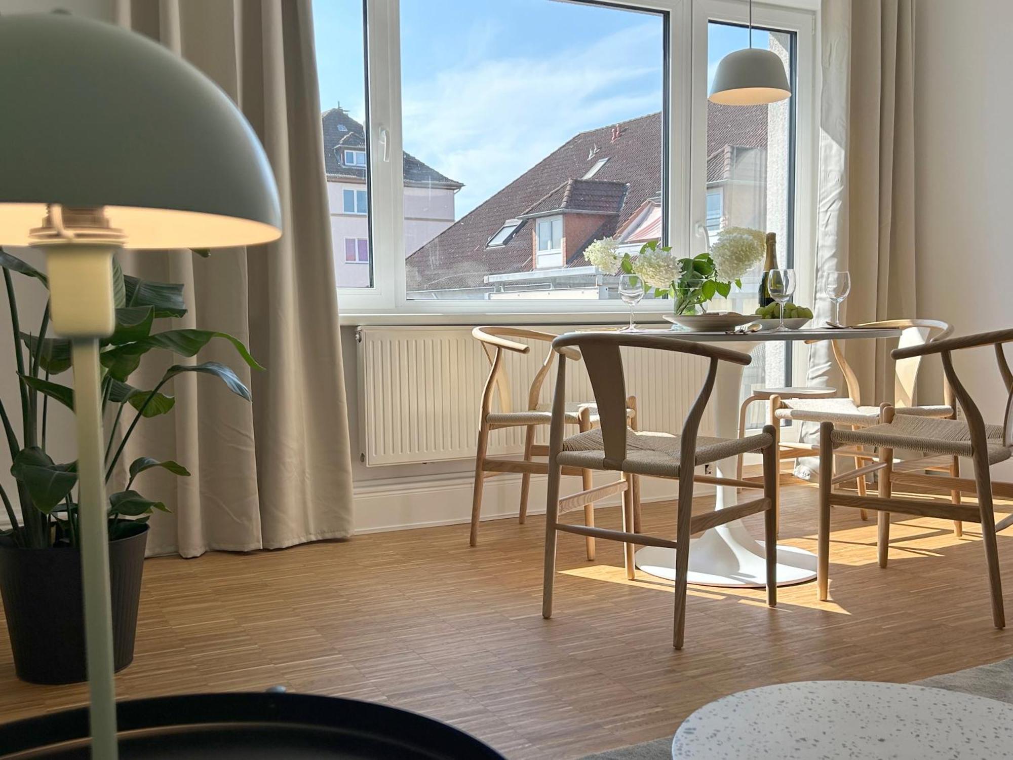 Neues Trendy Appartement In Hanovre Extérieur photo