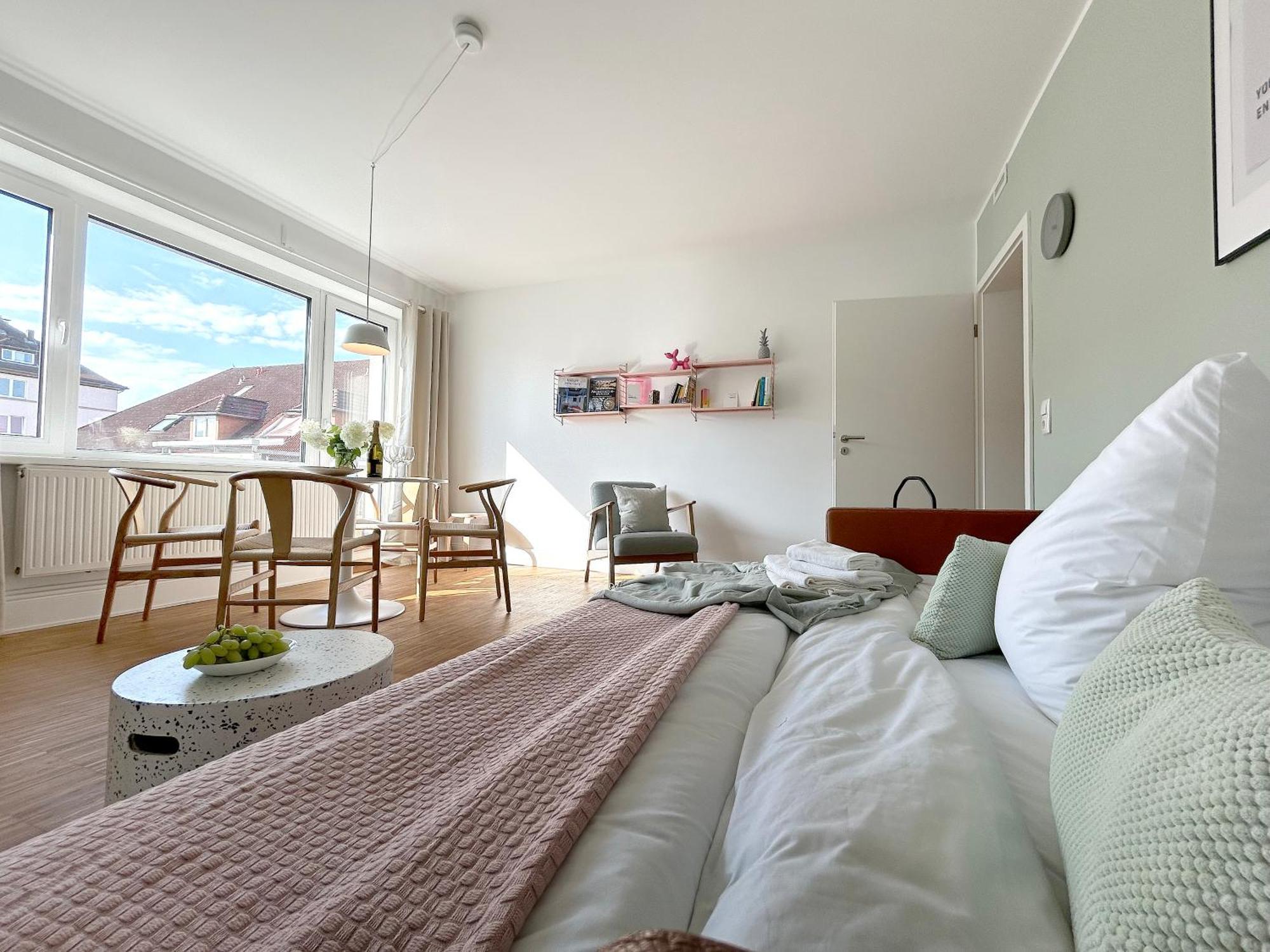 Neues Trendy Appartement In Hanovre Extérieur photo