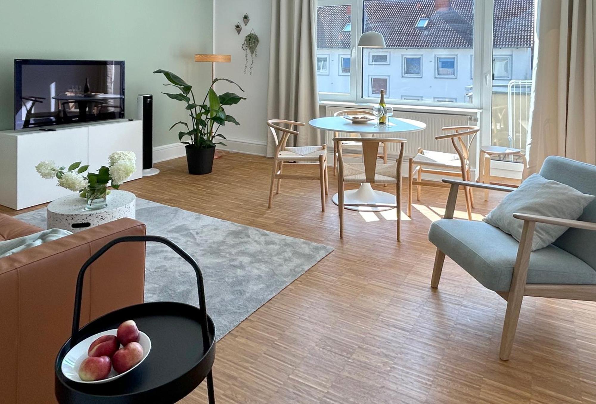 Neues Trendy Appartement In Hanovre Extérieur photo