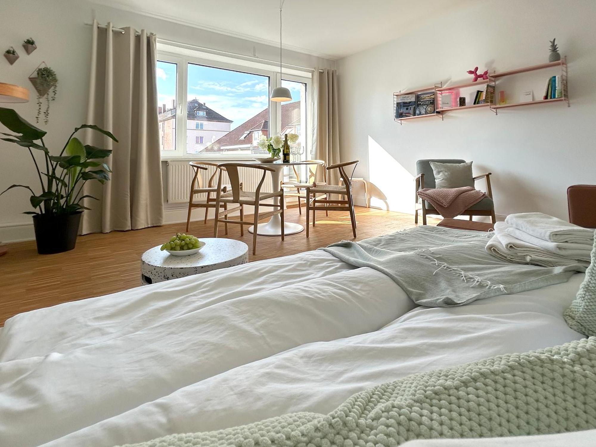 Neues Trendy Appartement In Hanovre Extérieur photo