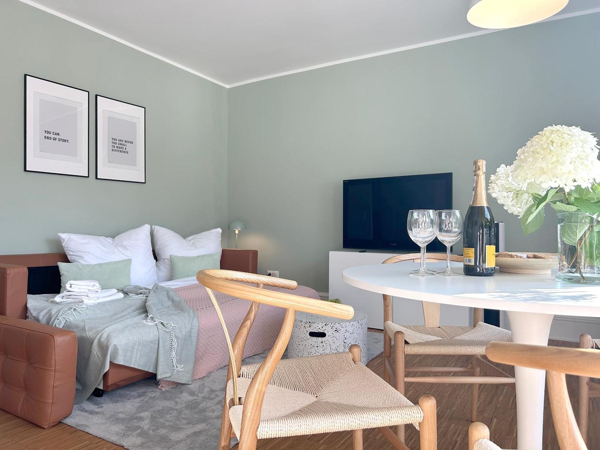 Neues Trendy Appartement In Hanovre Extérieur photo