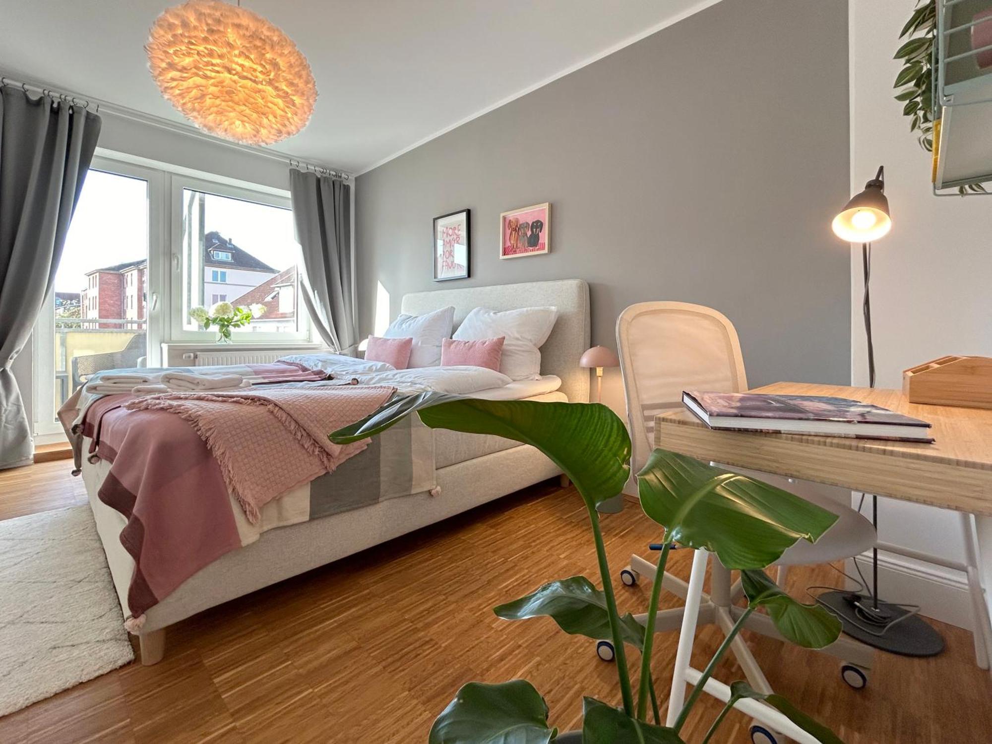 Neues Trendy Appartement In Hanovre Extérieur photo